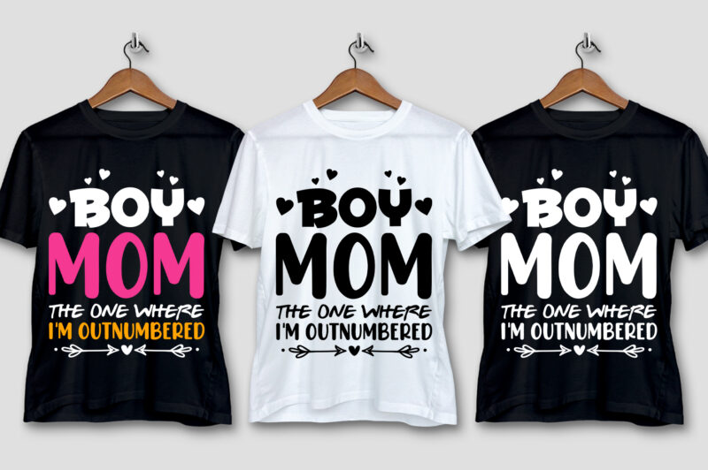 Mom T-Shirt Design Bundle