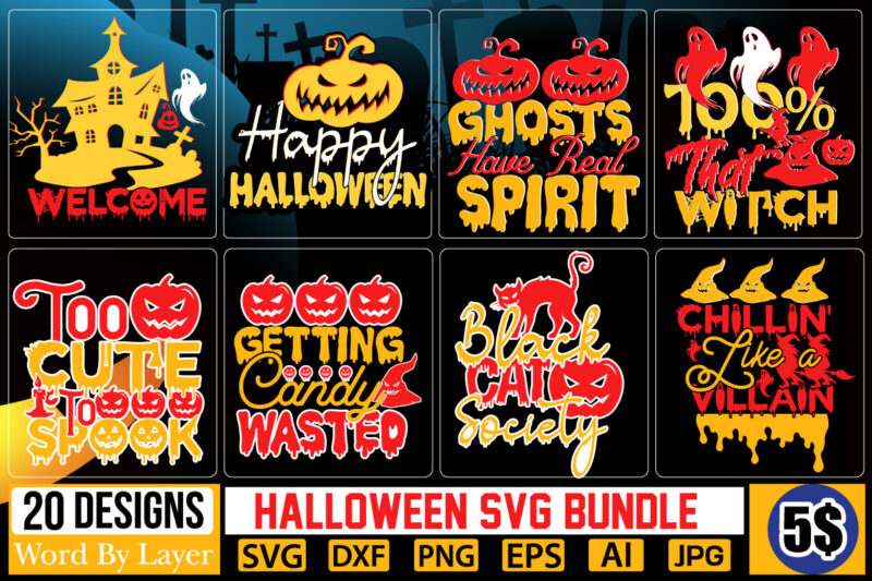 Halloween SVG Mega Bundle Halloween220 Mega Bundle , Halloween Huge T_Shirt Bundle ,Halloween svg bundle ,220 Halloween T-Shirt Bundle , good witch t-shirt design , boo! t-shirt design ,boo! svg