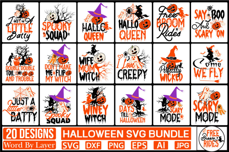 Halloween SVG Mega Bundle Halloween220 Mega Bundle , Halloween Huge T_Shirt Bundle ,Halloween svg bundle ,220 Halloween T-Shirt Bundle , good witch t-shirt design , boo! t-shirt design ,boo! svg