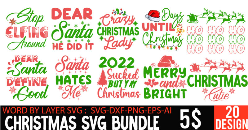 Christmas SVG Bundle , Christmas SVG Bundle Quotes , Christmas T-Shirt Bundle , Days Until Christmas T-shirt Design,Christmas SVG Bundle, Christmas SVG, Merry Christmas SVG, Winter svg, Santa svg, Funny