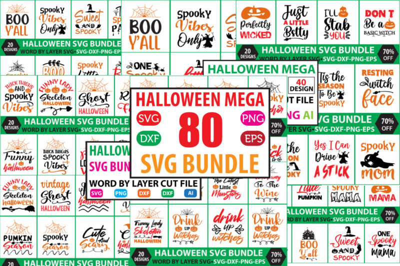 halloween 80 mega bundle , halloween huge t_shirt bundle ,halloween svg bundle , 80 halloween t-shirt bundle , good witch t-shirt design , boo! t-shirt design ,boo! svg cut file