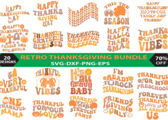 Retro Thanksgiving PNG Bundle, Thanksgiving Shirt, Fall Autumn Shirt, Thanksgiving Png, Groovy Hippie Thanksgiving Png, Tis The Season Png