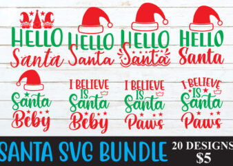 Santa png design bundle,Christmas Bundle Png, Merry Christmas Png, Christmas Png, Western PNG, Santa Claus PNG, Bundle Png, Sublimation Designs, Digital Download