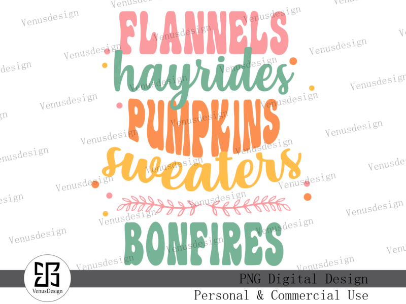 Happy Fall Quotes Sublimation Bundle