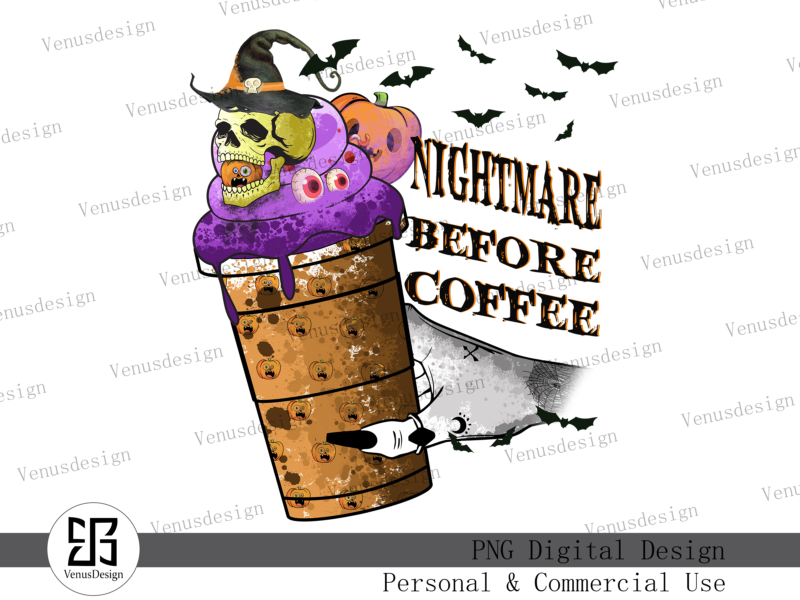 Halloween Coffee PNG 13 File
