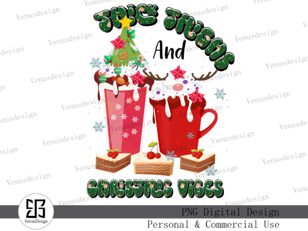 Thick thighs and christmas vibes png t shirt designs for sale