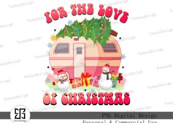 For the love of Christmas Sublimation