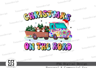 Christmas On The Road Sublimation