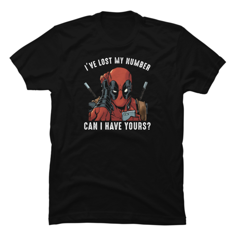 22 deadpool png t-shirt designs bundle for commercial use part 1