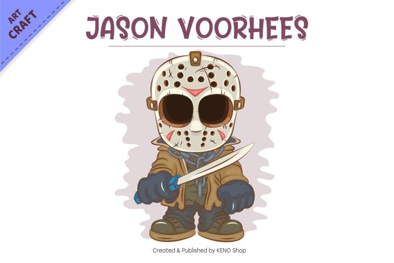 Halloween Mascot Jason Voorhees.