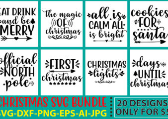 Christmas SVG bundle