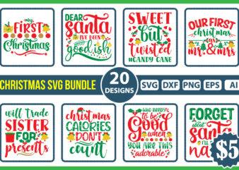 Christmas T-Shirt Bundle, Christmas Shirt, Christmas SVG Shirt Print Template, Christmas Cut File, Christmas Sublimation Design, Funny Christmas svg bundle, christmas svg, santa svg, naughty nice svg, funny svg, santa