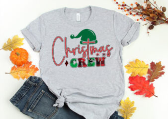 Christmas crew t shirt vector file