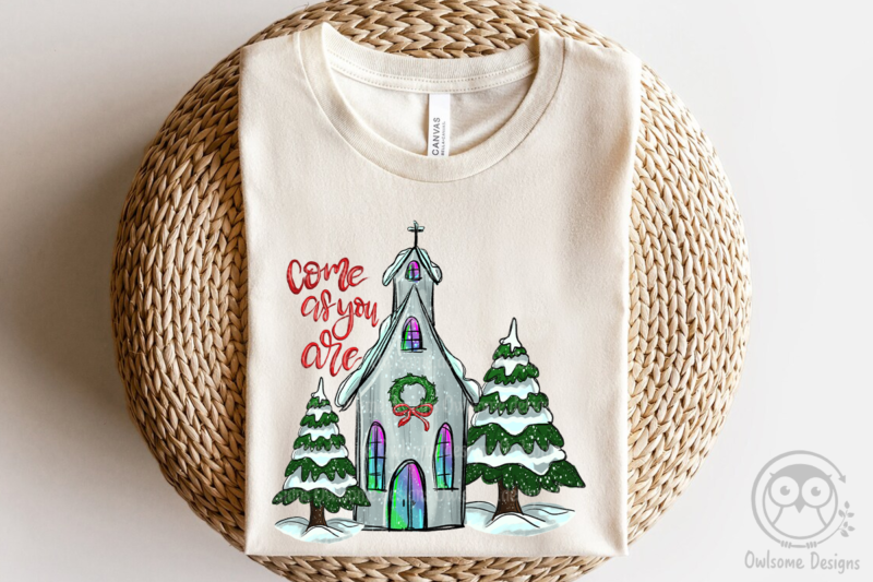 Come as You Are Sublimation Design