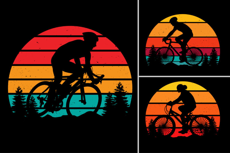 Cycling Sunset Retro Vintage T-Shirt Design Graphic Vector Background Bundle,Cycling,Cycling T-Shirt Design Graphic,Cycling Retro Vintage Sunset,Cycling Sunset T-Shirt Graphic Vector,Cycling Sunset T-Shirt Design.T-Shirt Design Vector,T-Shirt Design Graphic,Cycling Silhouette,Cycling Vector,Cycling TShirt,Cycling