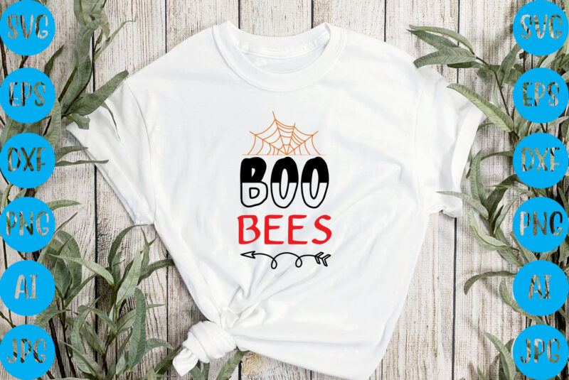 Boo bees,halloween t-shirt design, halloween vector t-shirt deisgn, trick or treat halloween t-shirt design, halloween t-shirt design , halloween t-shirt design, halloween svg design, halloween vector design , graphic t-shirt