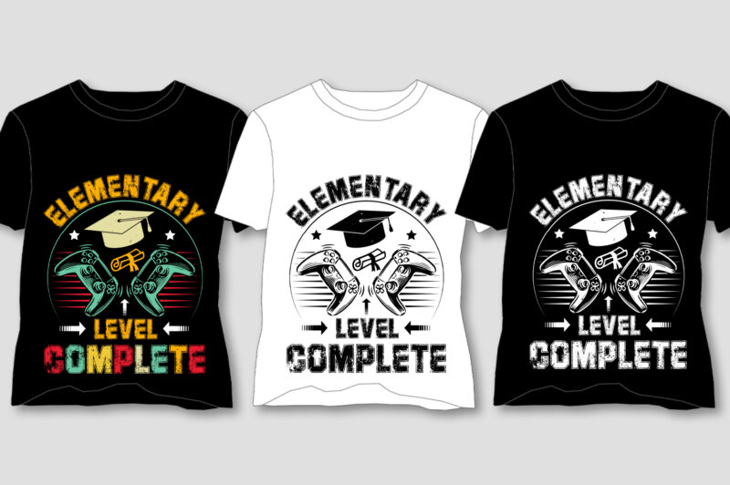 Leveled Up T-Shirt Design Bundle