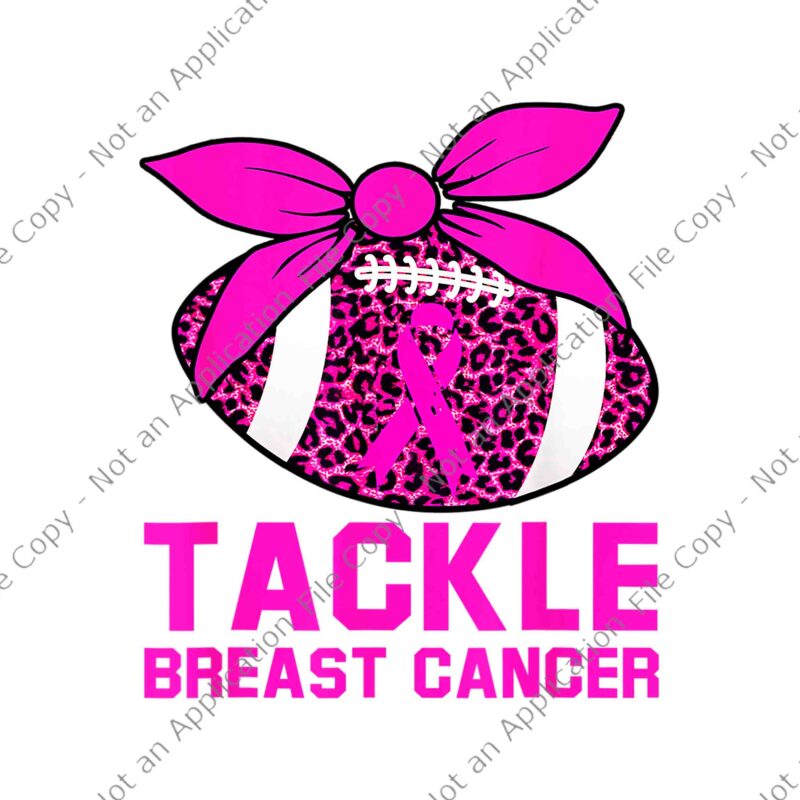 Tackle Football Pink Ribbon Breast Cancer Awareness Png, Tackle Football Pink Ribbon Breast Cancer Awareness Png, Tackle Breast Cancer Png, Football Pink Ribbon Png, Tackle Football Png, Tackle Cancer Png