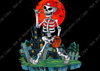 Skeleton Player Baseball Halloween Catcher Pitcher Png, Skeleton Player Baseball Png, Skeleton Halloween Png, Skeleton Baseball Png, Halloween Png