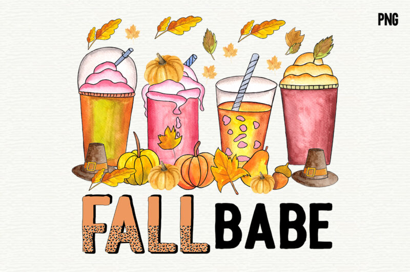 Fall Baby Coffee Sublimation