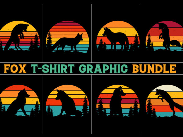 Fox retro vintage sunset t-shirt graphic,fox,fox t-shirt design graphic,fox retro vintage sunset,fox sunset t-shirt graphic vector,fox sunset t-shirt design.t-shirt design vector,t-shirt design graphic,fox silhouette,fox vector,fox tshirt,fox t-shirt design