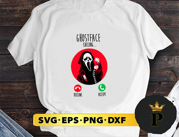 Ghostface Calling Halloween svg, halloween silhouette svg, halloween svg, witch svg, halloween ghost svg, halloween clipart, pumpkin svg files, halloween svg png graphics