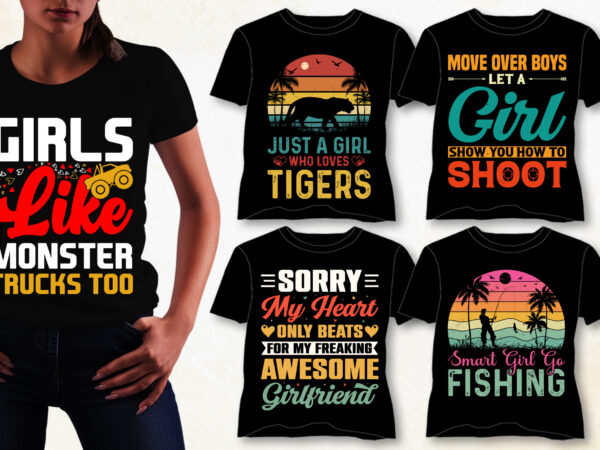 Girl t-shirt design bundle,t-shirt printing design for girl, t-shirt for girls, little girl t-shirt designs, girl t-shirt design, girl t shirt design, girl t-shirt design ideas, baby girl t shirt