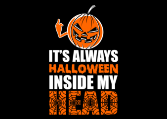 HALLOWEEN HEAD graphic t shirt