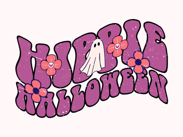 Happy halloween t-shirt design template easy to print all-purpose for man, women, and children