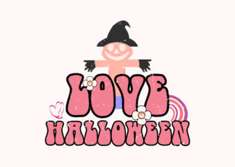 love halloween t shirt design