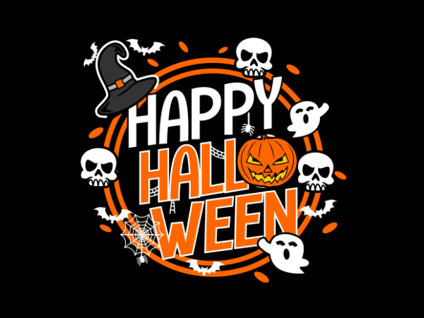 Happy halloween graphic t shirt