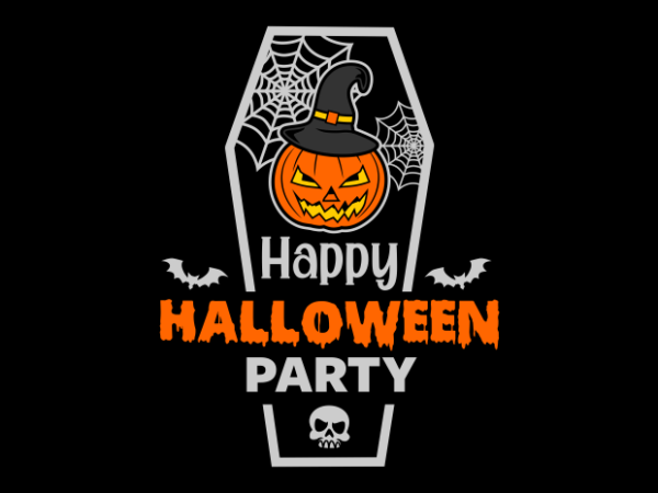 Happy halloween party graphic t shirt