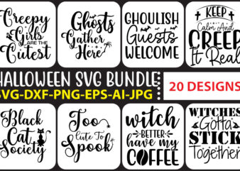 Halloween SVG Bundle