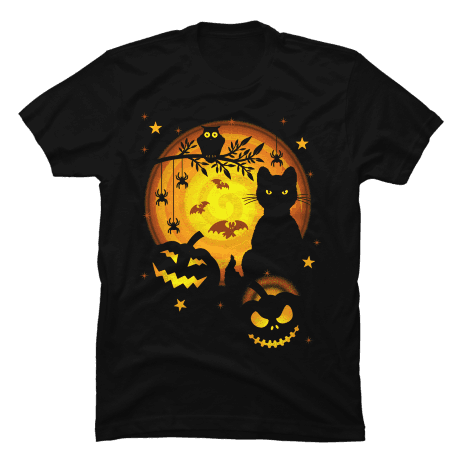 Halloween Kitty - Buy t-shirt designs