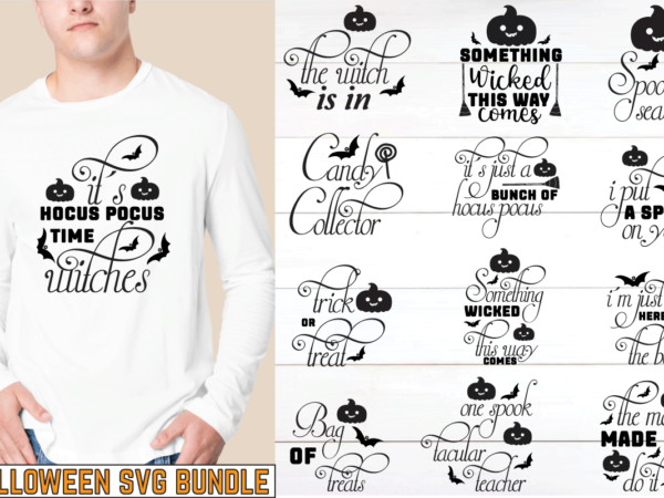 Halloween svg bundle, svg files for cricut, svg cut files, halloween sublimation svg bundle, halloween sublimation png, graphic t shirt