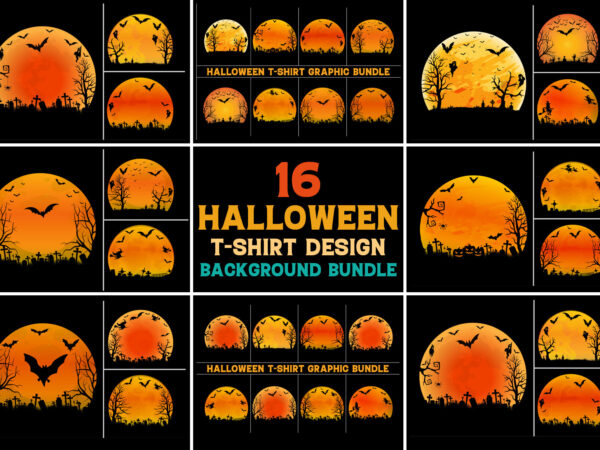 Halloween t-shirt design graphic background vector bundle Halloween t-shirt design graphic background vector bundle