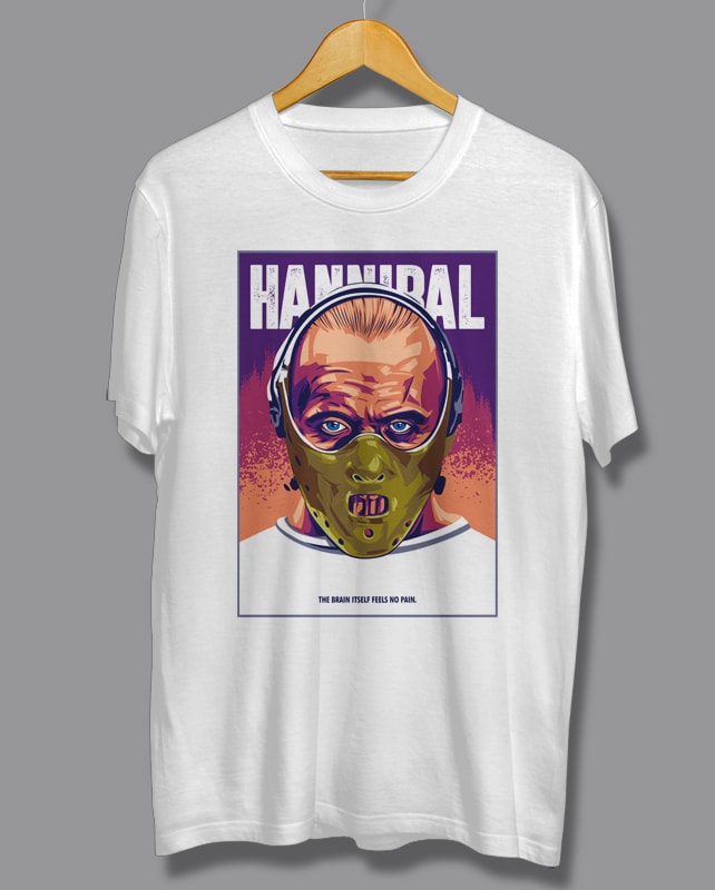 t-shirt vector TERROR VS HORROR