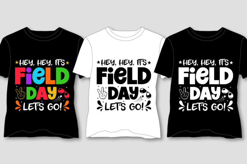 Field Day T-Shirt Design Bundle