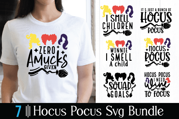 Hocus pocus svg bundle t shirt