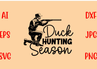 Duck Hunting Season SVG