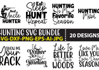 Hunting SVG Bundle
