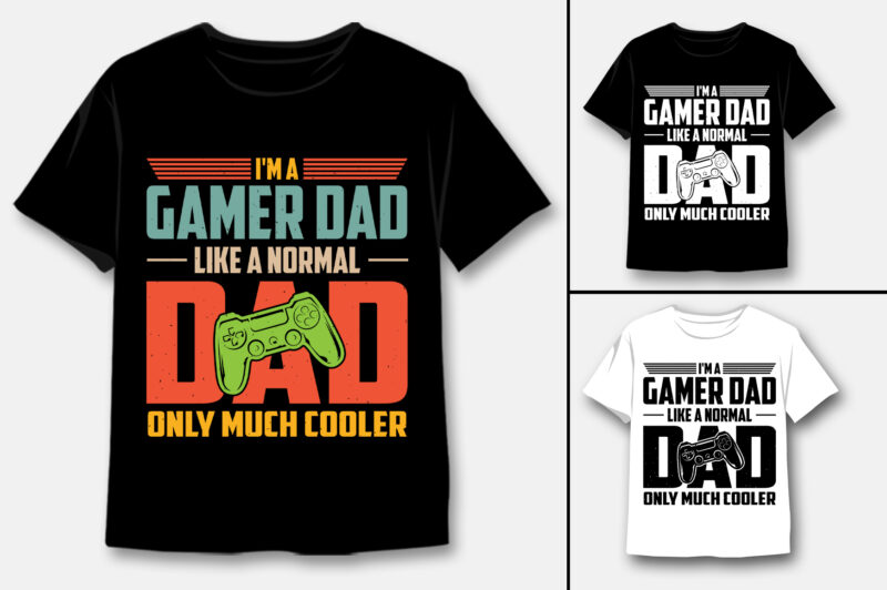 Dad T-Shirt Design Bundle