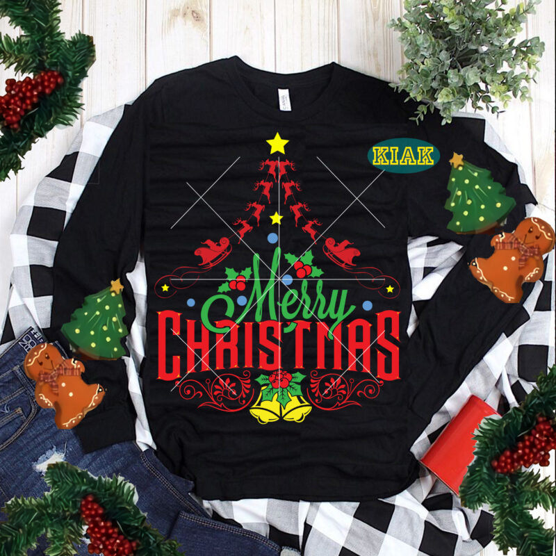 Christmas Tree Svg, Christmas Svg, Christmas, Santa Svg, Santa Claus, Noel, Noel Scene, Noel Svg, Xmas Svg, Snowman, Winter Svg, Believe Svg, Christmas Holiday
