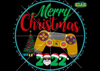 Merry Christmas Controller Svg, Games Controller Christmas SVG, Games Controller Svg, Game Svg, Games Svg, Merry Christmas Svg, Christmas Svg, Christmas Tree Svg, Noel, Noel Scene, Christmas Holiday, Merry Holiday,