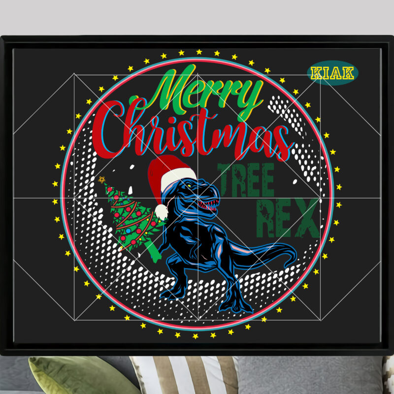 Tree Rex Christmas t shirt design, Funny Dinosaur, Dinosaur Christmas, Christmas Svg, Christmas Tree Svg, Noel, Noel Scene, Christmas Holiday