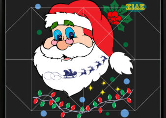 Santa Claus Svg, Santa Claus Png, Funny Santa Svg, Christmas Svg, Noel, Noel Scene, Christmas Holiday, Merry Holiday, Xmas, Christmas Decoration, Santa Claus, Believe Svg t shirt template vector