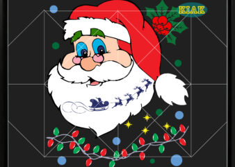 Santa Claus Svg, Santa Claus Png, Funny Santa Svg, Christmas Svg, Noel, Noel Scene, Christmas Holiday, Merry Holiday, Xmas, Christmas Decoration, Santa Claus, Believe Svg