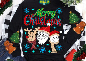 Merry Christmas Svg, Christmas Svg, Santa Claus, Believe Svg, Snowman, Snowflake, Winter Svg, Reindeer Christmas Svg, Christmas design, Holiday Svg, Santa Svg, Reindeer Svg