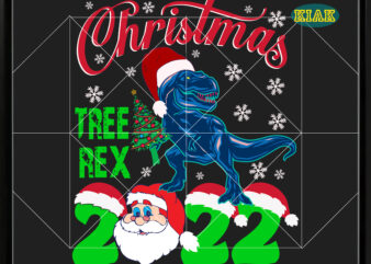 Tree Rex Christmas Svg, Funny Tree Rex, Dinosaur Christmas 2022, Christmas Svg, Noel, Noel Scene, Christmas Holiday, Merry Holiday, Xmas, Christmas Decoration t shirt designs for sale