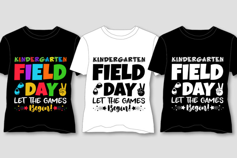 Field Day T-Shirt Design Bundle